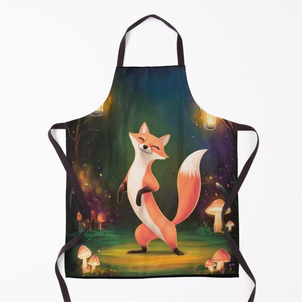 Artikelvorschau, Wunderlicher Fuchs. Niedlicher Fantasiefuchs, magischer Wald, zauberhaftes Waldland, Vintage-Fuchs entworfen und verkauft von FoxVibes.