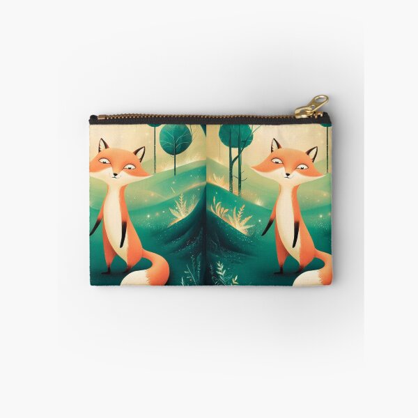 Item preview, Whimsical Fox. Fantasy cute fox, magical forest, enchanting woodland, vintage fox designed and sold by FoxVibes.