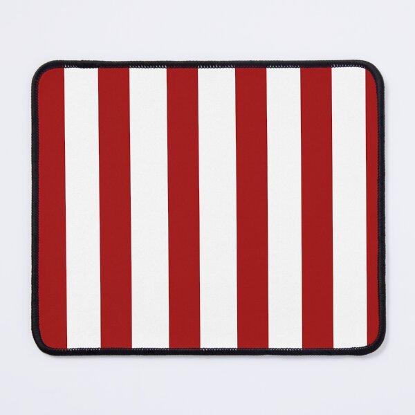 Item preview, Vertical wide and thick stripe fashion red and white colors designed and sold by Carlos Gudino.