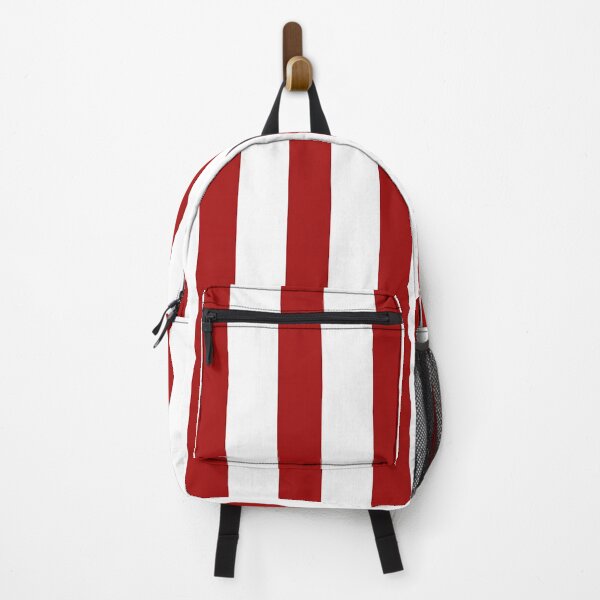 Item preview, Vertical wide and thick stripe fashion red and white colors designed and sold by Carlos Gudino.