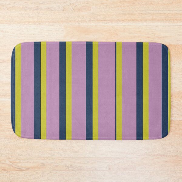 Item preview, Vertical wide and thick stripe fashion pink blue and yellow colors designed and sold by Carlos Gudino.