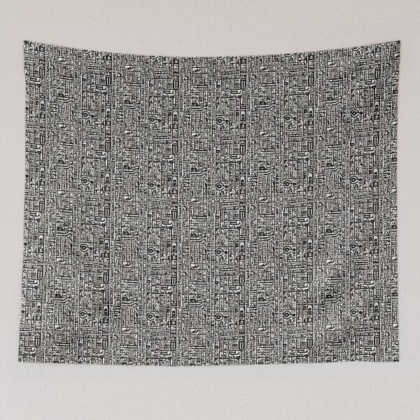 Item preview, Black and White Egyptian - Seamless Pattern designed and sold by Chubuter.