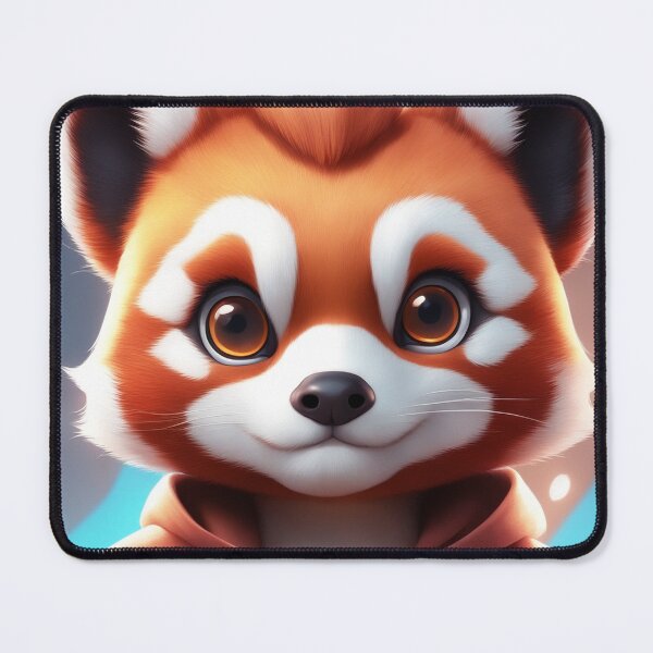 Item preview,  Cute Red Panda Gaming Cartoon Vector Icon Illustration designed and sold by hjian8219.