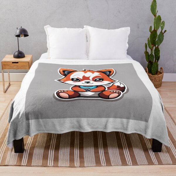 Item preview,  Cute Red Panda Gaming Cartoon Vector Icon Illustration designed and sold by hjian8219.