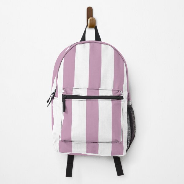 Item preview, Vertical wide and thick stripe fashion pink and white colors designed and sold by Carlos Gudino.