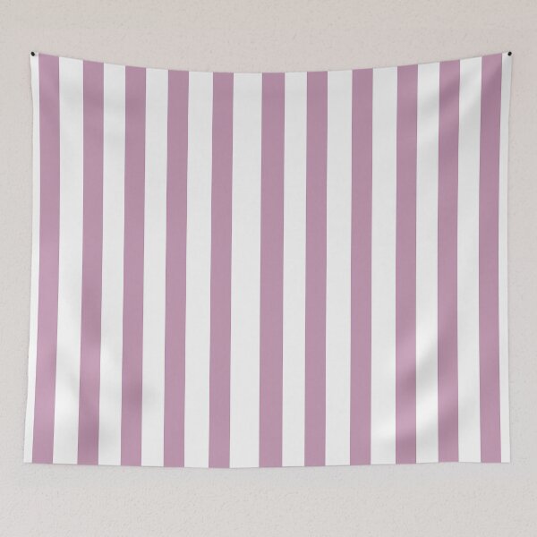 Item preview, Vertical wide and thick stripe fashion pink and white colors designed and sold by Carlos Gudino.