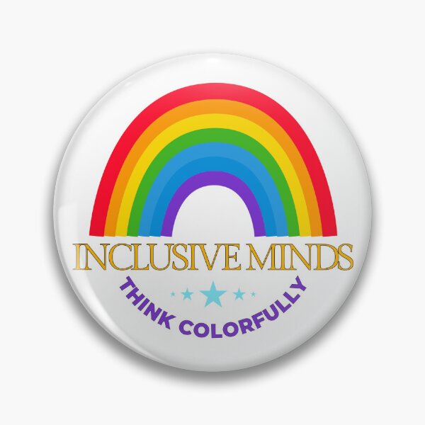 Item preview, Inclusive Minds Think Colorfully designed and sold by KimRG.