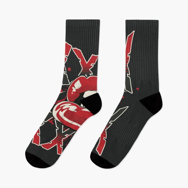 Item preview, XXXXXXXX Hot Lips - Red & Jet designed and sold by ORuaircDesigns.