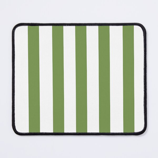 Item preview, Vertical wide and thick stripe fashion green and white colors designed and sold by Carlos Gudino.