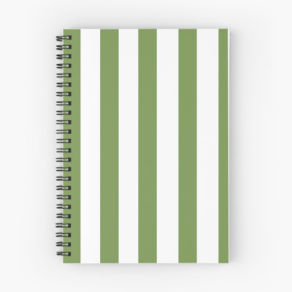 Item preview, Vertical wide and thick stripe fashion green and white colors designed and sold by Carlos Gudino.