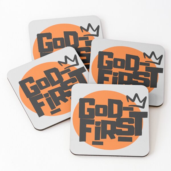 Item preview, God First, Love Jesus Inspirational Design designed and sold by Rosettebtq.