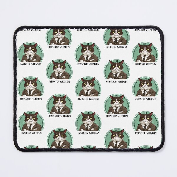 Item preview, Inspector Whiskers CBI Emblem designed and sold by LetsPrintzNow.