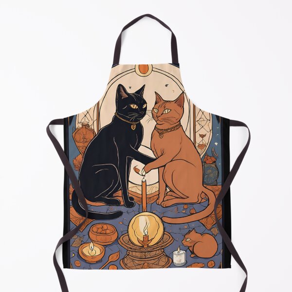 Item preview, Witchcraft Tarot Cats Kitty Magic Design  designed and sold by SZPdezigns.