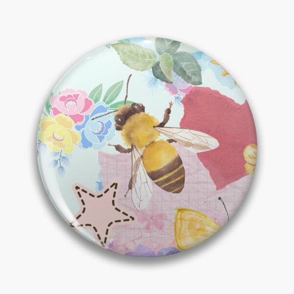 Artikelvorschau, Sommer Bugs Blumen Aquarell entworfen und verkauft von Rosettebtq.
