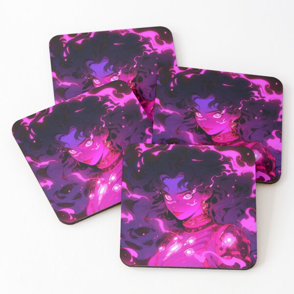 Item preview, Powerful Fuchsia Superhero Anime Girl designed and sold by bubblegoth.