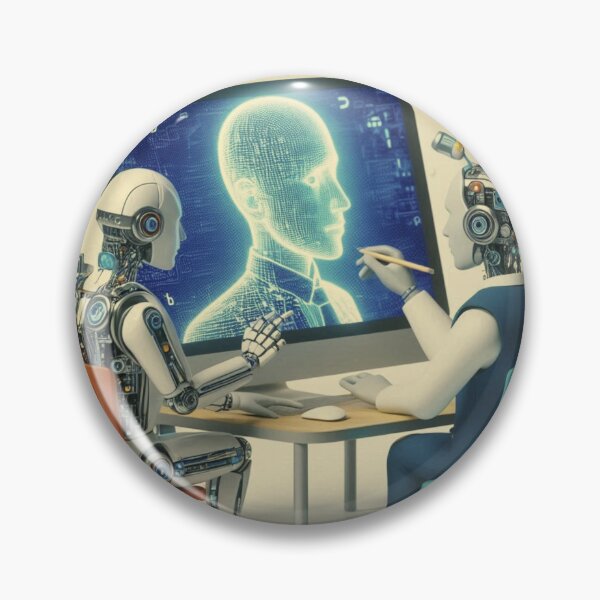 Item preview, AI Partner: A Glimpse into Tomorrow's Relationships designed and sold by choder61.
