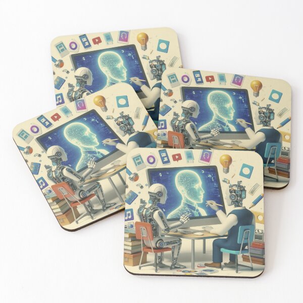 Item preview, AI Partner: A Glimpse into Tomorrow's Relationships designed and sold by choder61.