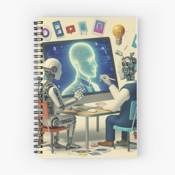 Item preview, AI Partner: A Glimpse into Tomorrow's Relationships designed and sold by choder61.