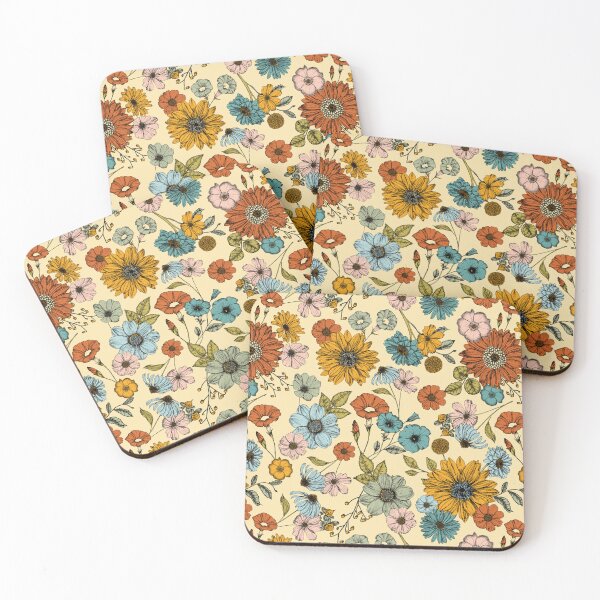 Item preview, Flower Medley Colourway 4 Large designed and sold by greenerybywendy.