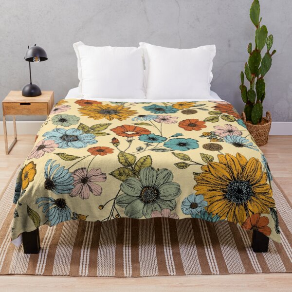 Item preview, Flower Medley Colourway 4 Large designed and sold by greenerybywendy.