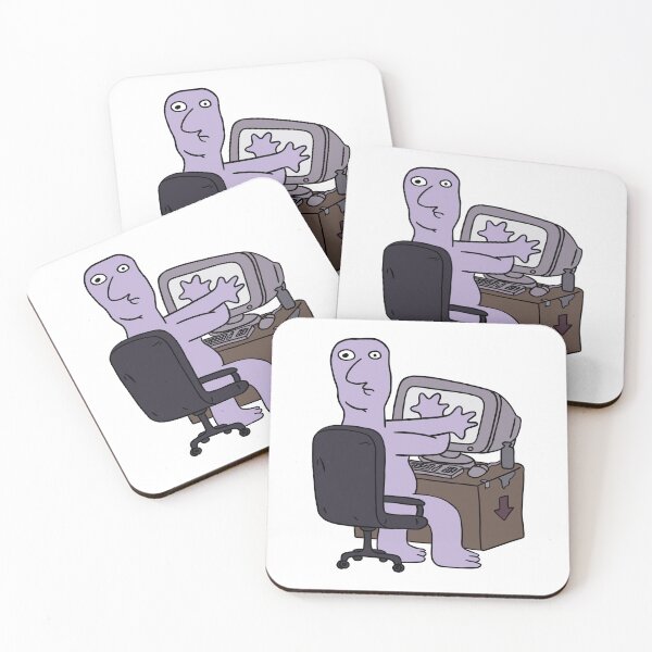 Item preview, Wall Guy Smiling Friends designed and sold by sketchedby rach.