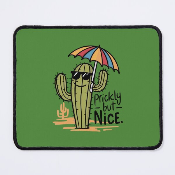 Item preview, cactus holding an umbrella designed and sold by iglo.