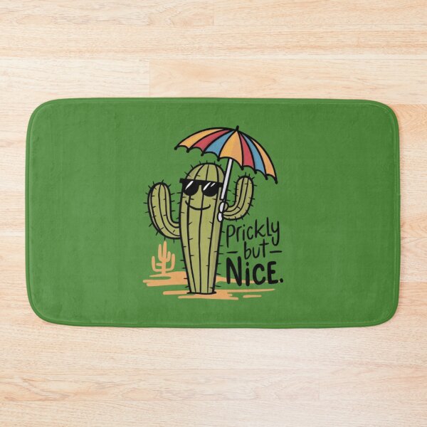 Item preview, cactus holding an umbrella designed and sold by iglo.