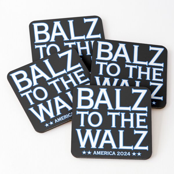 Item preview, Balz to the Walz (blue on black) designed and sold by Thelittlelord.