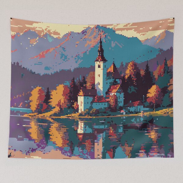 Item preview, Pixel Lake Bled designed and sold by NaturePixel.