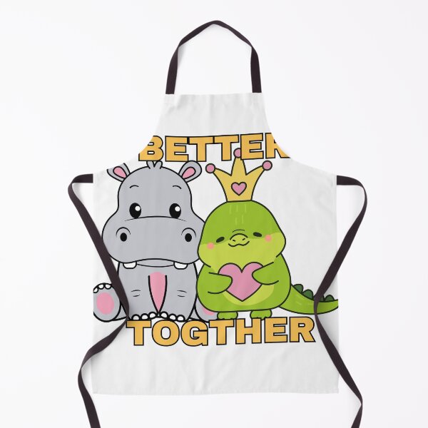 Item preview, Better Together: Hippo and Crocodile designed and sold by Ren Li.