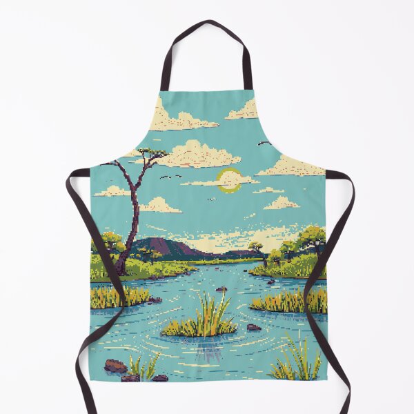 Item preview, Pixel Okavango Delta Oasis designed and sold by NaturePixel.