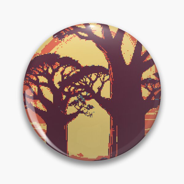 Item preview, Pixel Baobab Trees Majesty designed and sold by NaturePixel.