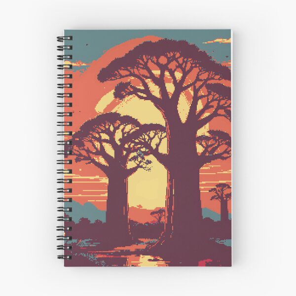 Item preview, Pixel Baobab Trees Majesty designed and sold by NaturePixel.