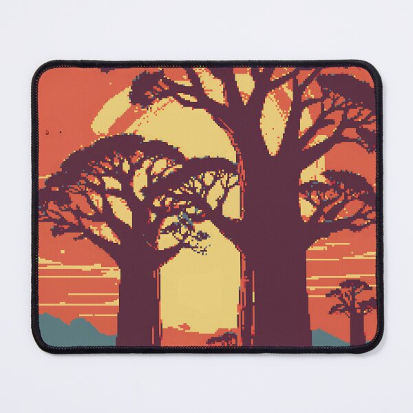 Item preview, Pixel Baobab Trees Majesty designed and sold by NaturePixel.