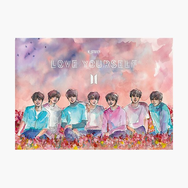 BTS | LOVE YOURSELF Photographic Print