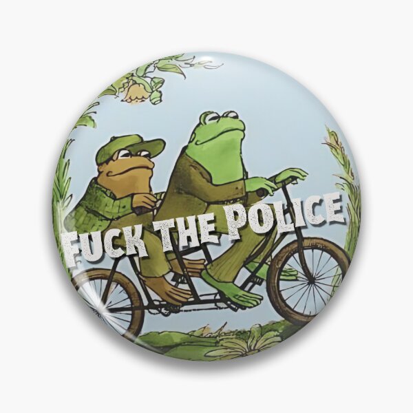Item preview, Frog And Toad F The Police T-Shirt and Sticker designed and sold by DiverseDazzle.