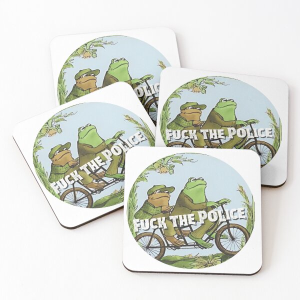 Item preview, Frog And Toad F The Police T-Shirt and Sticker designed and sold by DiverseDazzle.