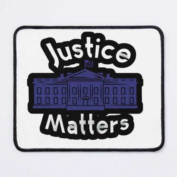 Item preview, Justice Matters Sticker T-shirt designed and sold by Travelcases.