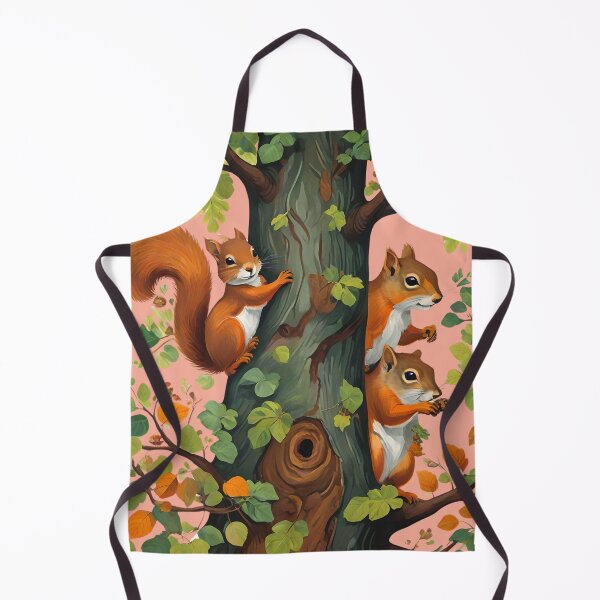 Item preview, Squirrels on the tree designed and sold by Ciervo Primavera.