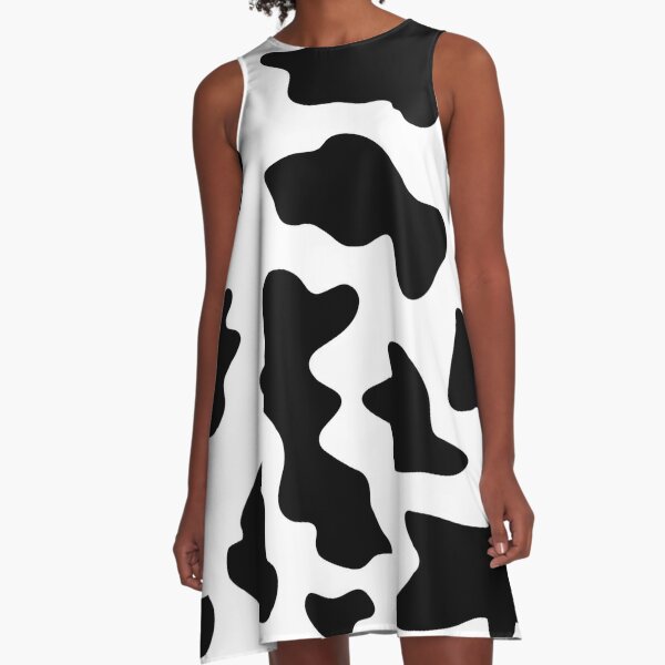 Cow Pattern Dresses Redbubble - stylish cow print shades roblox