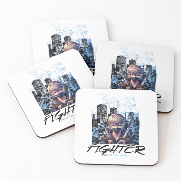 Item preview, Anime Ninja Cityscape Fighter designed and sold by taratops.