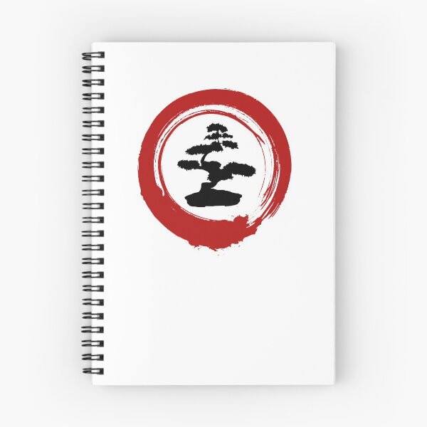 Item preview, Bonsai Tree Enso Circle Vintage Zen Calligraphy Art Merch designed and sold by KrisCho.