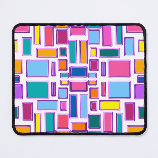 Item preview, Tasty Taffy- Colorful Blocks on White- Bright Colors- Candy Collection designed and sold by Janna Perry Designs.