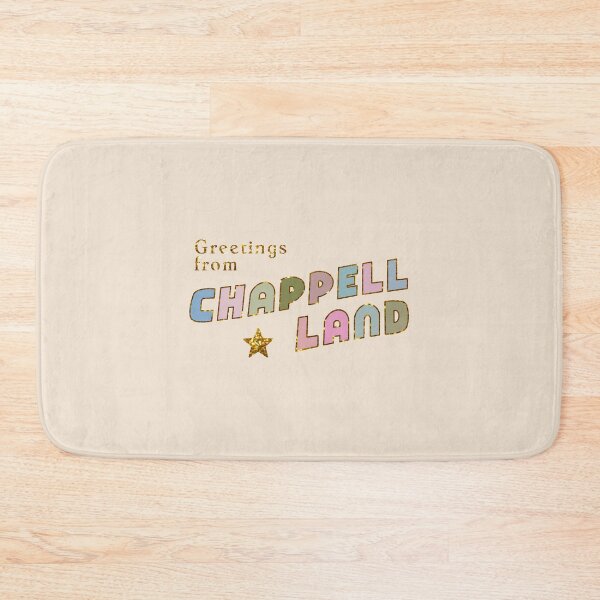 Item preview, Greetings from Chappell Land Vintage Postcard Gold Glitter Star designed and sold by aestheticqueen.