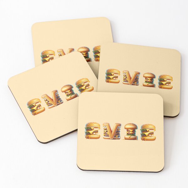 Artikelvorschau, EVIE (Cheeseburger-Schriftart) entworfen und verkauft von FakeTees.