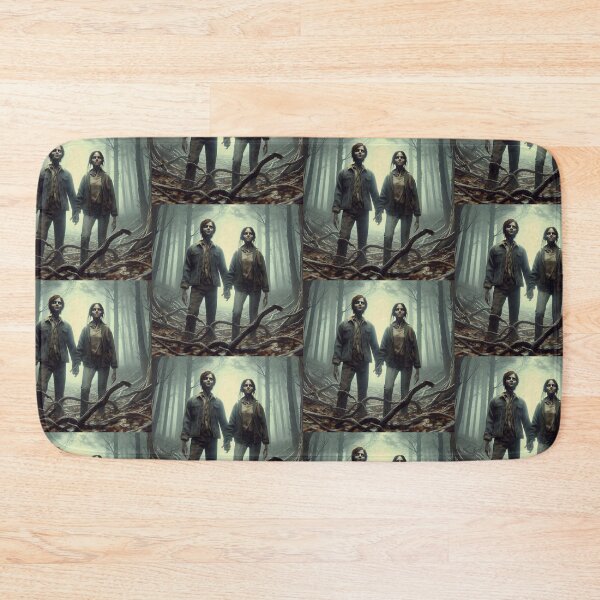 Item preview, Mysterious Dark Forest Love: Couple's Nighttime Embrace designed and sold by choder61.