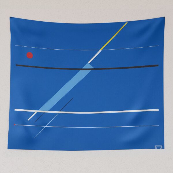 Item preview, Blue Screen: Abstract Art designed and sold by A Rich Priest.