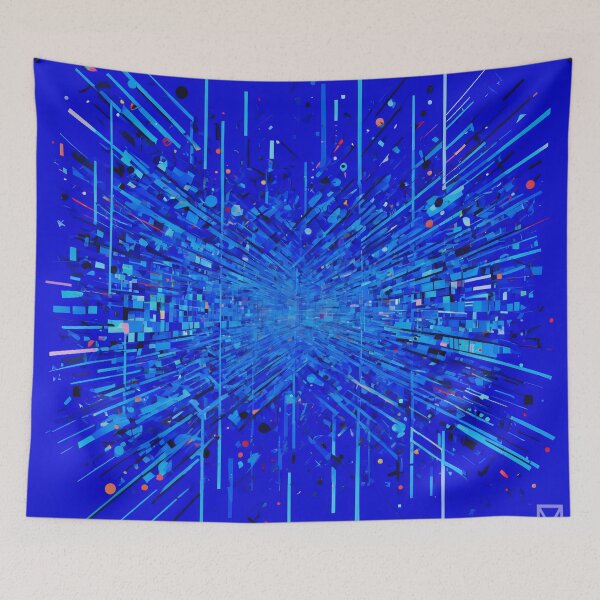 Item preview, Global Blue Screen: Abstract Interpretation designed and sold by A Rich Priest.