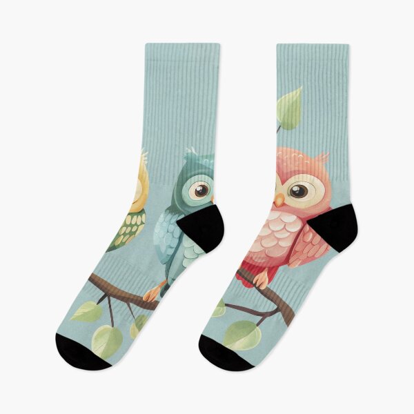 Item preview, Three Owls with Three colors designed and sold by Pattypatt29.