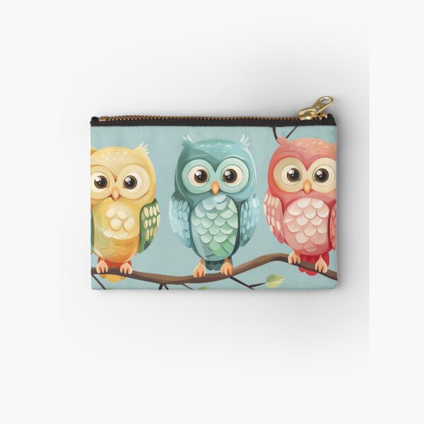 Item preview, Three Owls with Three colors designed and sold by Pattypatt29.